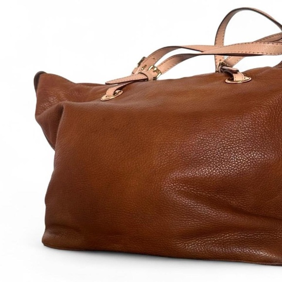 Michael Kors Brown Tote Soft Leather VINTAGE Hand Bag - Picture 5 of 8